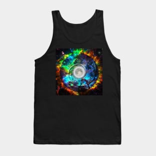 Moon in fantasy space Tank Top